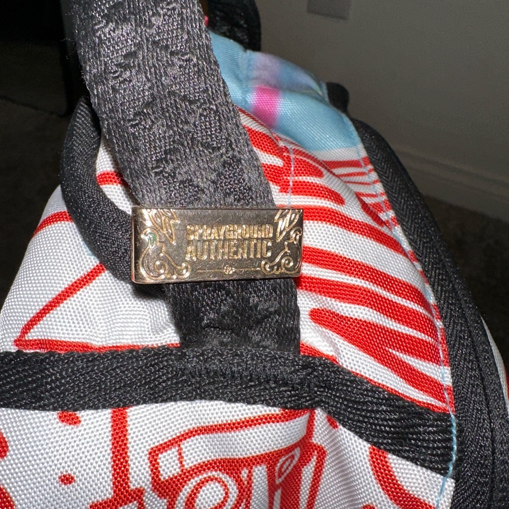 Sprayground Limited Edition SpongeBob Shark Teeth Backpack - Picture 5 of 7